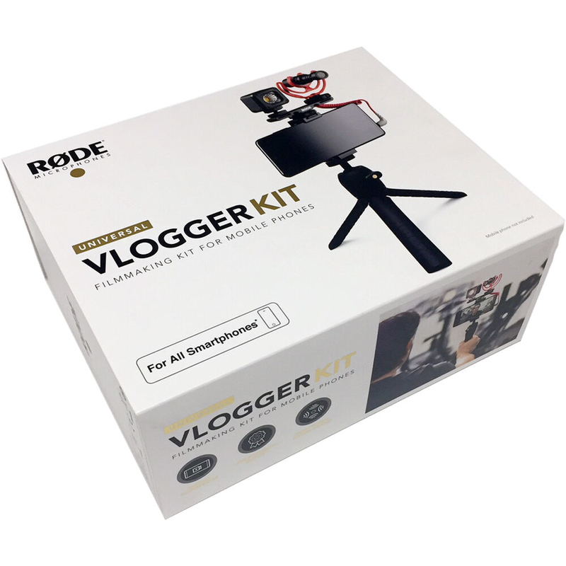 Rode Microphones Vlogger Kit for Mobile Phones with 3.5mm Ports  